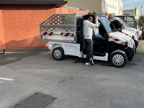 Livraison d’un Ligier Pulse 4 à la Mairie de Livry-Gargan dans le 93