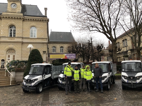 Livraison de 4 Alkè ATX 340 EH pour la Mairie de Gentilly dans le 94