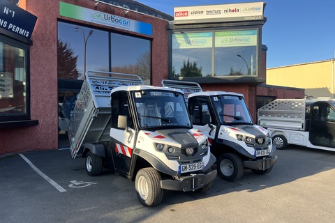 Livraison de deux Alkè ATX 330 EH pour la Mairie de Livry-Gargan