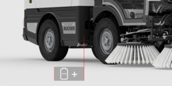 Réservoir d'eau Bucher CityCat VS20e - Urbacar