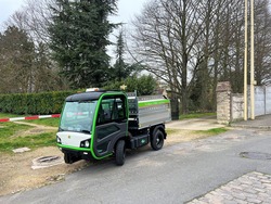 petit camion N1 étroit électrique lithium pour mai