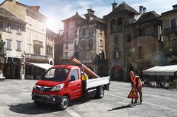 Piaggio NP6 avec benne basculante GPL - Urbacar